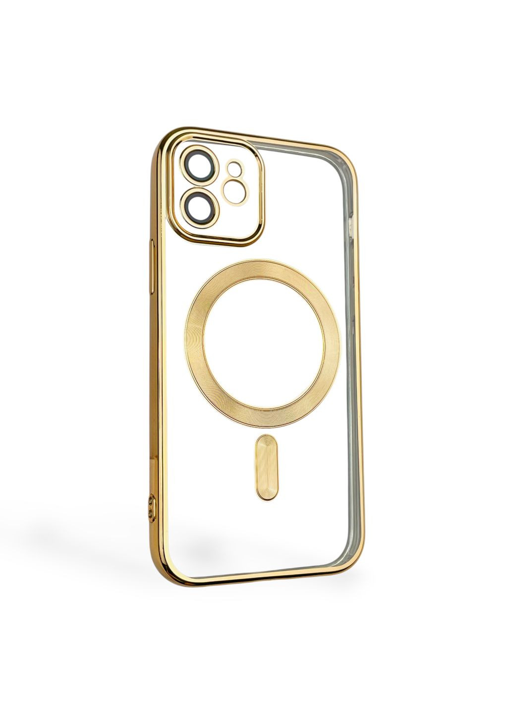 Чохол для iPhone 12 з лінзами на камері з MagSafe на айфон 12 золотий Apple (366386625)
