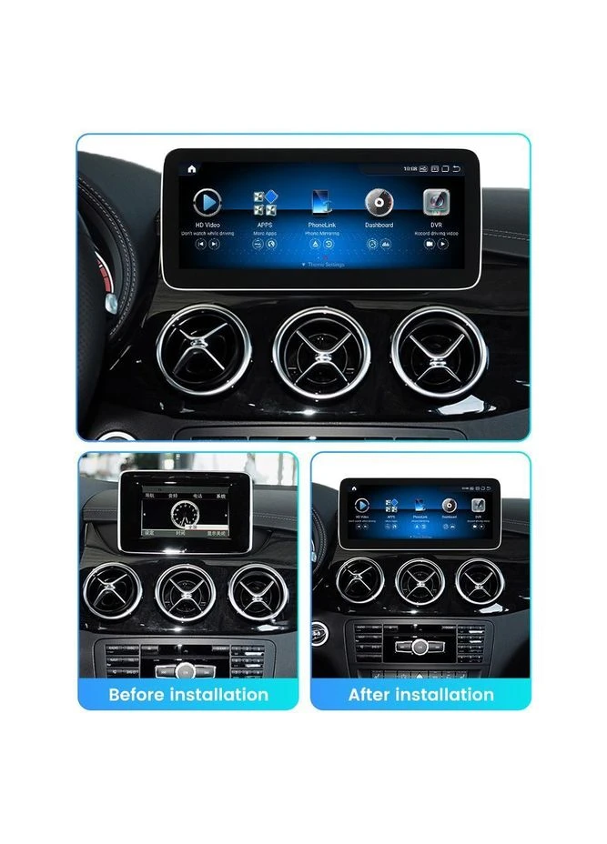 Штатна магнітола MERCEDES BENZ B-Class NTG4.5 2013-2014 4+64Gb 12.3" AMS (378905361)