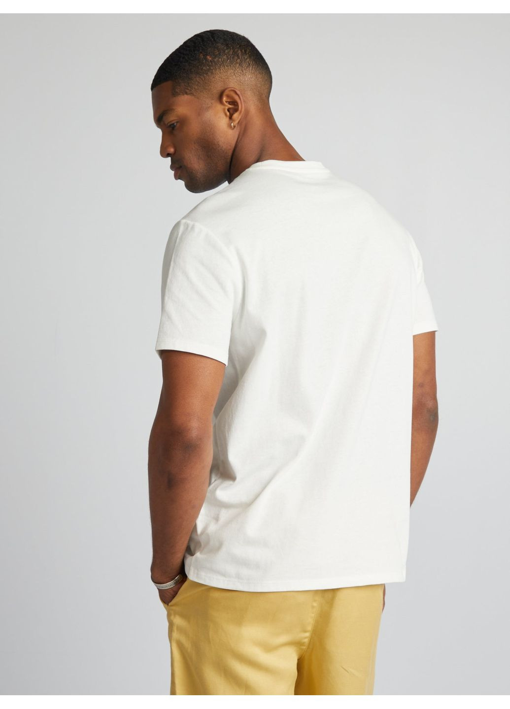 Біла футболка,білий з принтом, Kiabi