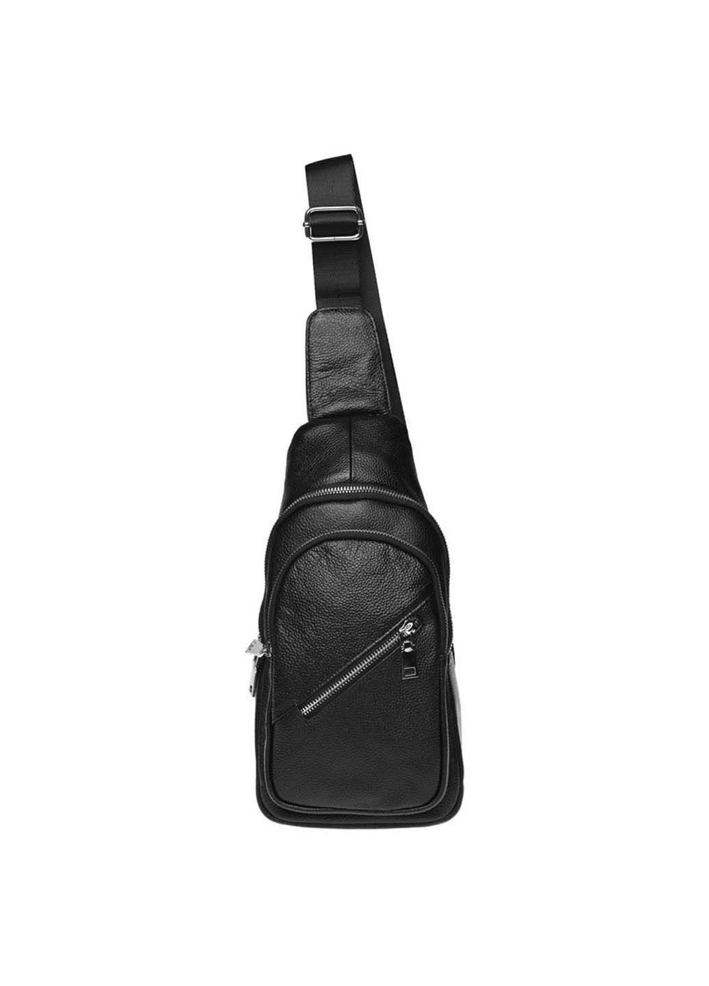 Рюкзак Borsa Leather k16603-black (282615483)