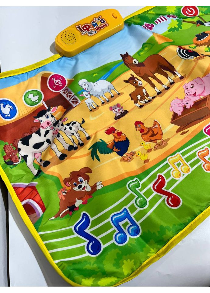Развивающий детский коврик Прекрасная ферма M 3455 укр. языке Limo Toy (365249637)