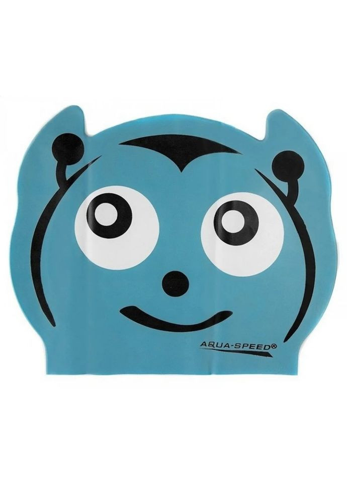 Шапка для плавання "ZOO Latex UFO" 5766 116-ufo, синій, OSFM Aqua Speed (372004621)