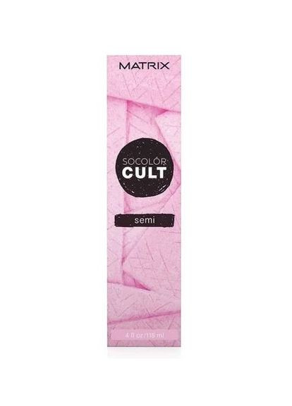 Семіперманентна фарба для волосся прямої дії Socolor Cult Demi без аміаку Рожевий Баблгам, 90 Matrix (292736831)