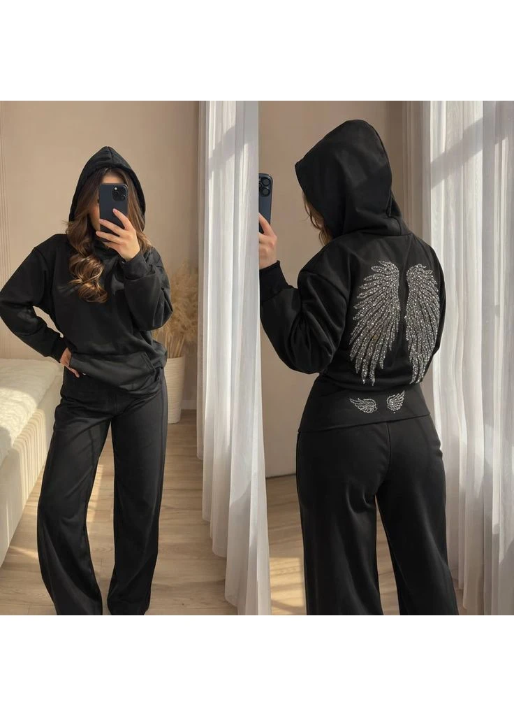 Женский костюм со стразами Двухнитка No Brand С1530-288/1 (387750982)