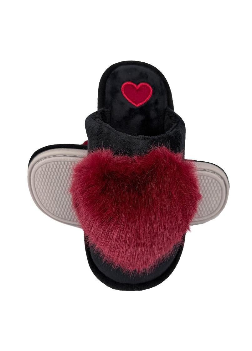 Черные тапочки домашние женские закрытые черные 10230-4 Jomix