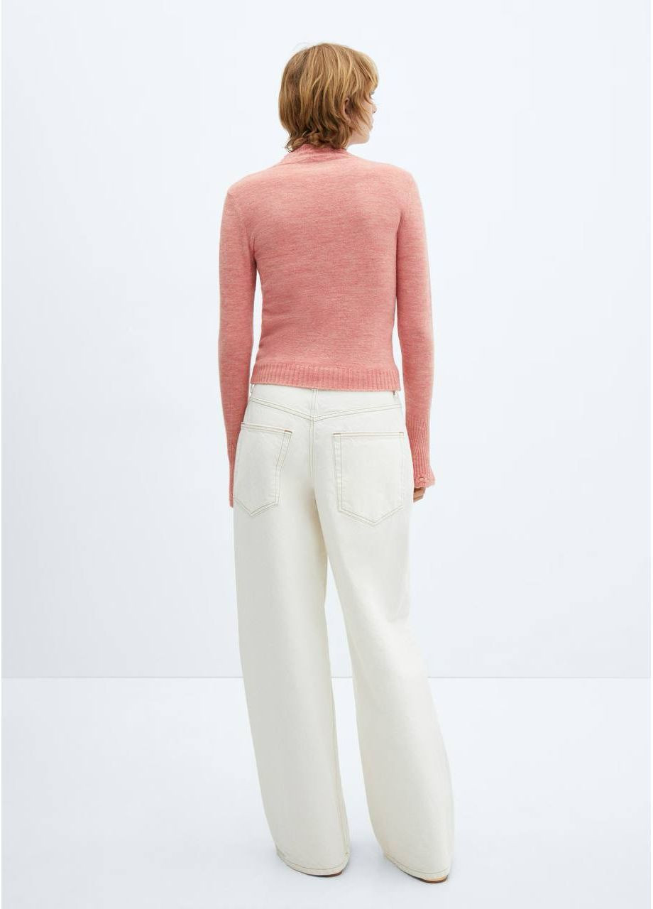 Розовый свитер Mango