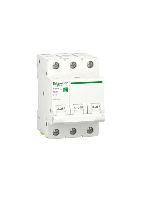 Автоматичний вимикач 6kA 3P 16A C Schneider RESI9 Schneider Electric (352750176)