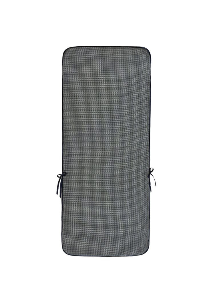 Подушка на садові крісла 115х48 см темно-сіра No Brand (324831463)