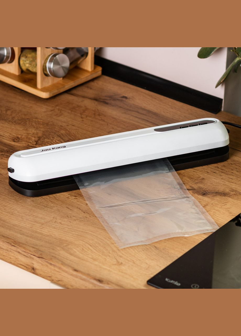 Вакууматор Jay Kang для домашнего использования 90 Вт 10 пакетов в комплекте белый Yiwu (315636863)