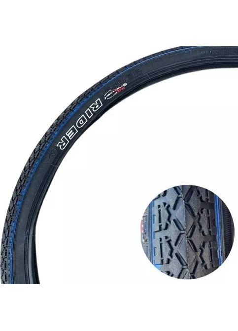 Комплект Покрышка шина + Камера велосипедная «RIDER» 28х1,75 (700x45C) No Brand (365655812)