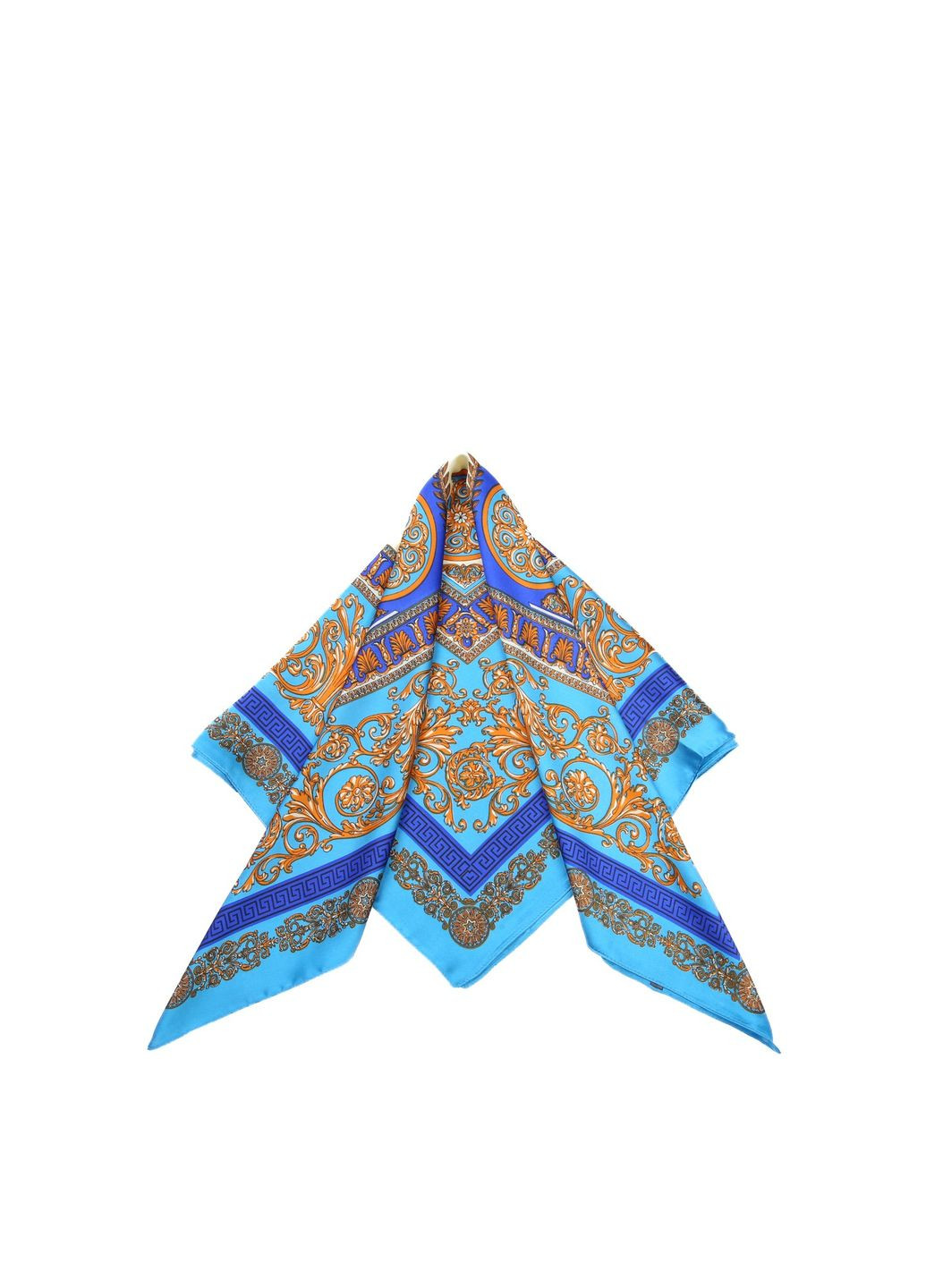 Платок женский с принтом атлас разноцветный ВИТЕРБО LuckyLOOK 747-586 (335077067)