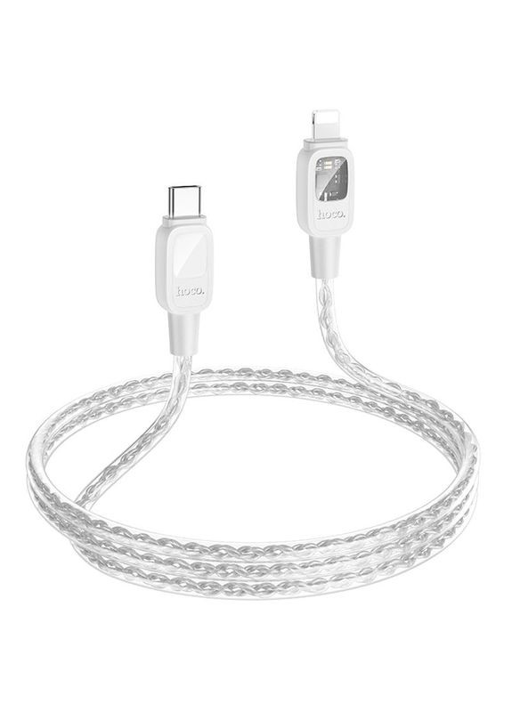 Кабель для зарядки Lightning Type-C для iphone/проволока, шнур тайп си на лайтнинг зарядный кабель для айфона Hoco (356095733)