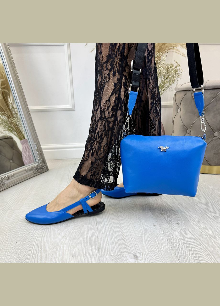 Женские балетки женские кожаные с заостренным носочком.. 39 размер Vasha para | (338794196)