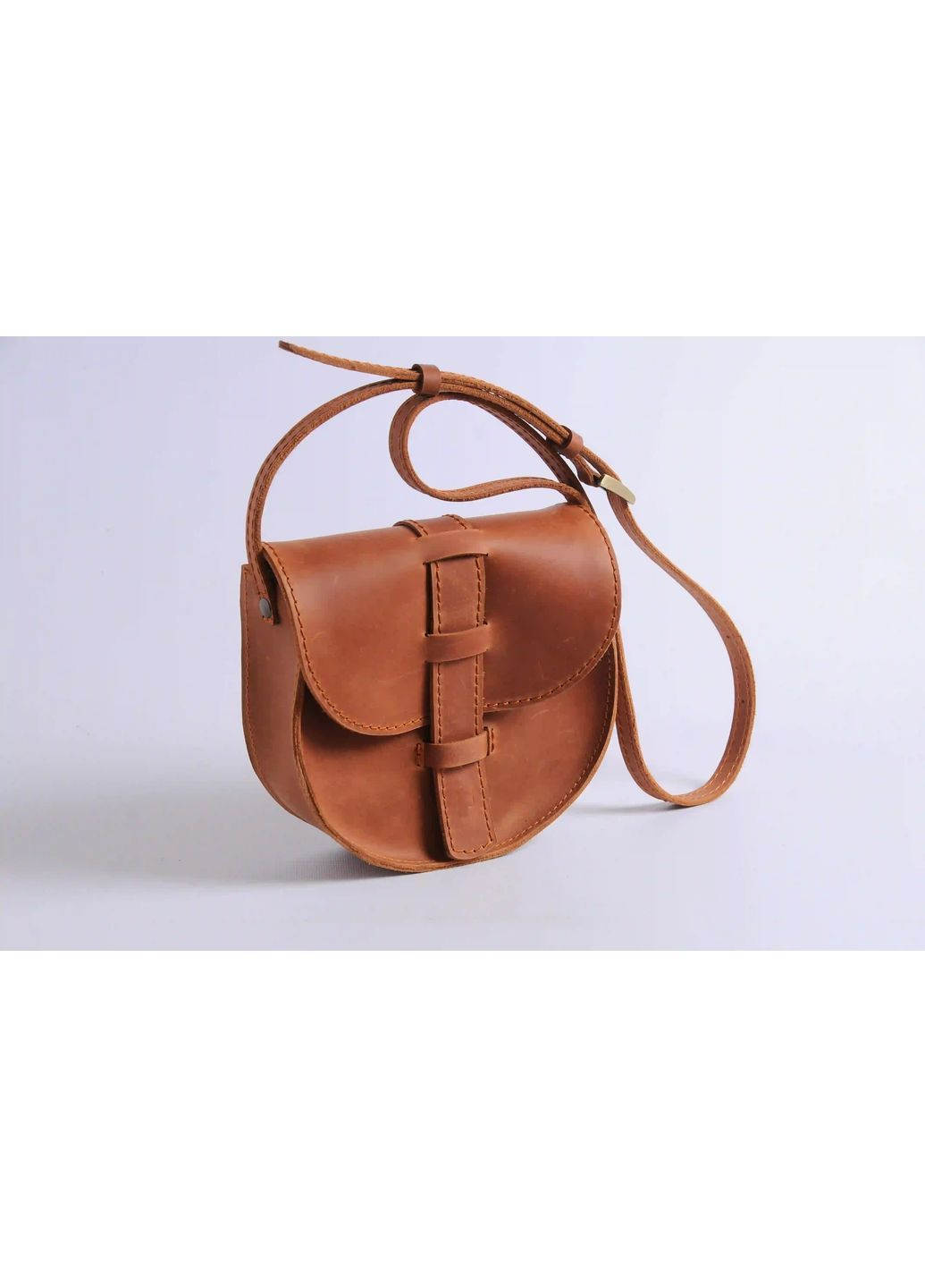 Сумка ручної роботи з натуральної шкіри "крейзі хорс" Helen Мі-Мі Бохо (370671439)