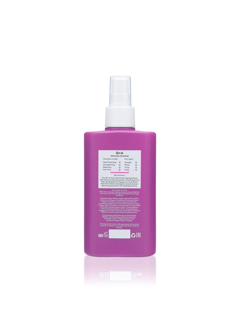 Термозахист для волосся Heat Protect All-in-One Spray 150ml Q+A (316307185)
