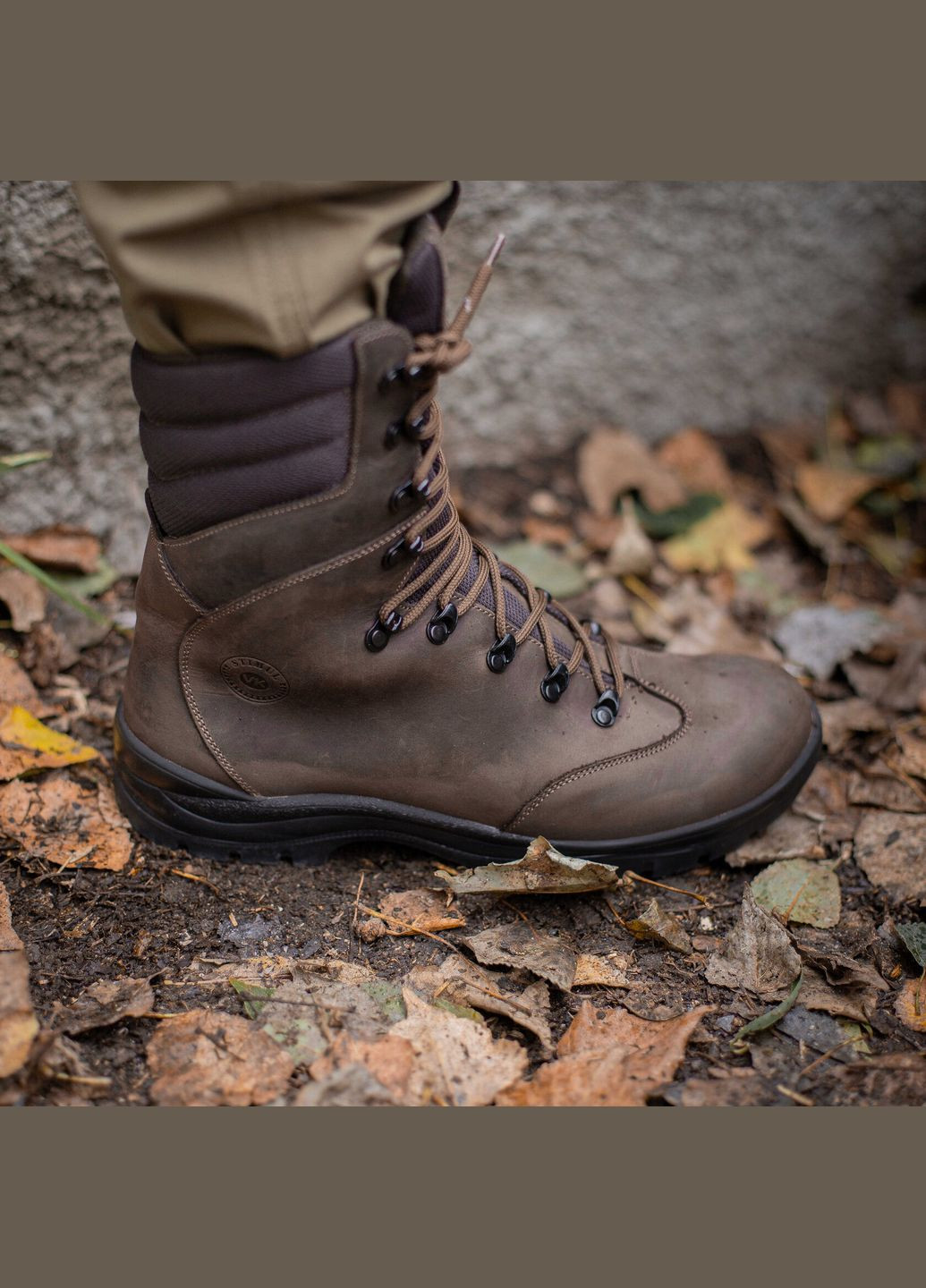 Берці Демісезонні Тактичні жіночі. 35-47р Коричневі. Гідрофобна натуральна шкіра! STDF-2106 No Brand (301148426)