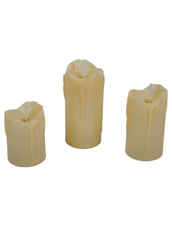 Набір світлодіодних свічок для будинку 9 в 1 білий (2021618943) No Brand (328261778)