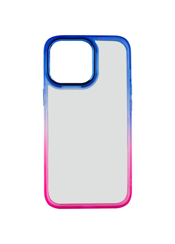 Чохол TPU+PC Fresh sip series для Apple iPhone 13 Pro Max (6.7") Рожевий / Синій No Brand (360879703)