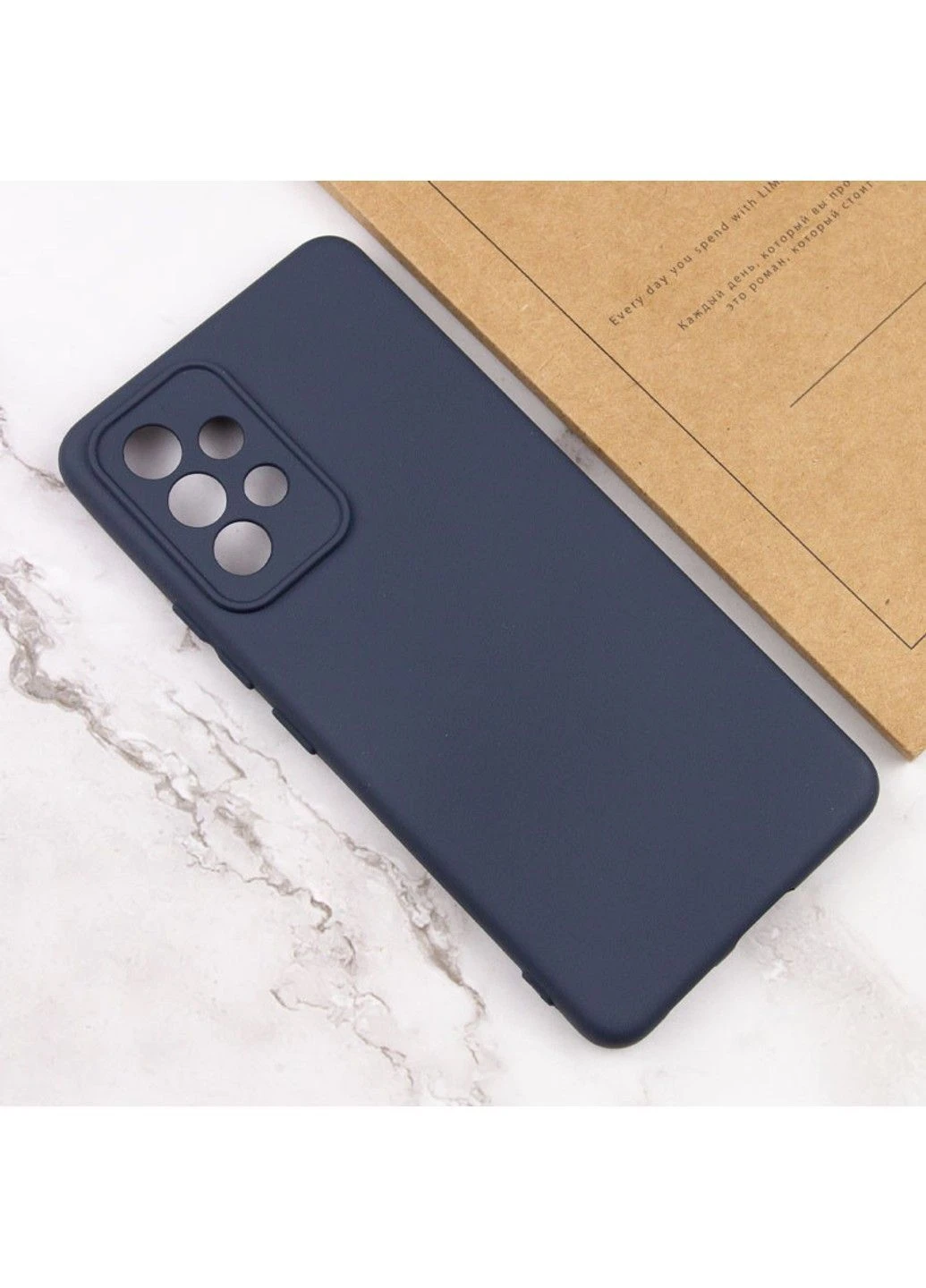 Чохол TPU Liquid Silk Full Camera для Samsung Galaxy A53 5G Getman (392225596)