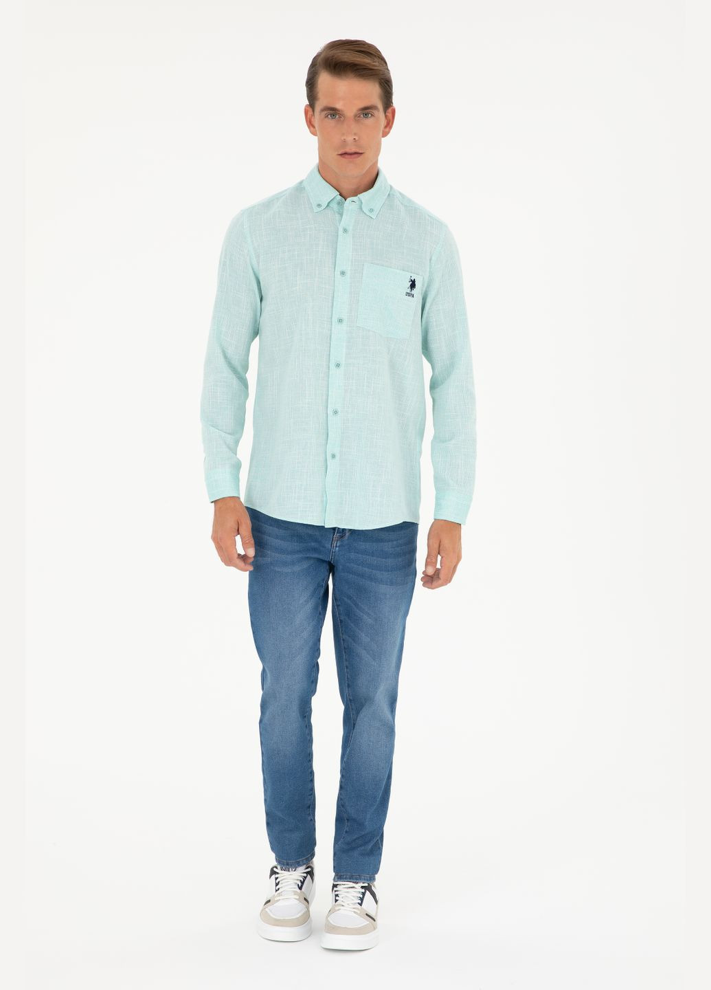 Сорочка чоловіча U.S. Polo Assn. (324210835)
