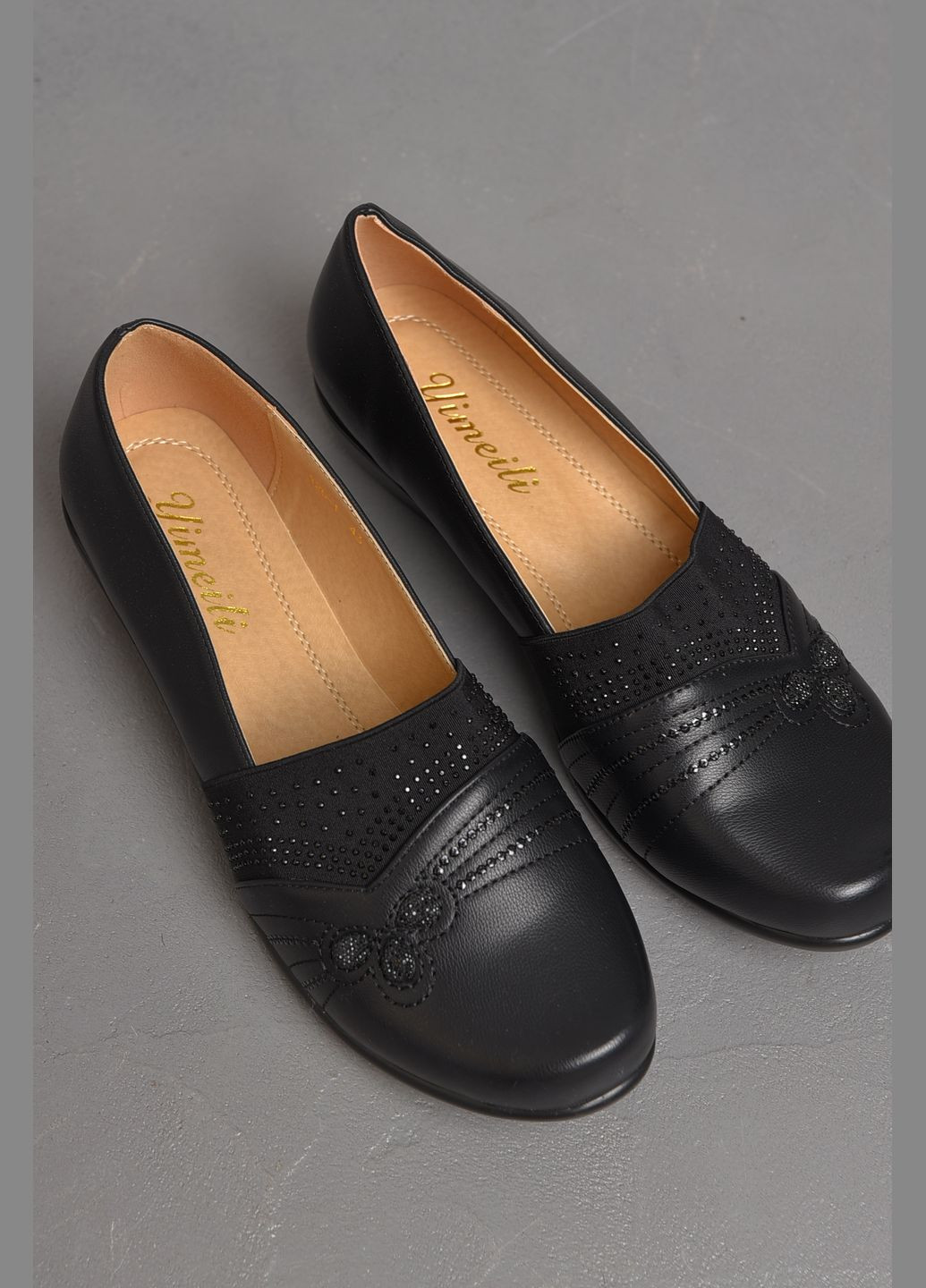 Туфлі жіночі чорного кольору Let's Shop (285692256)