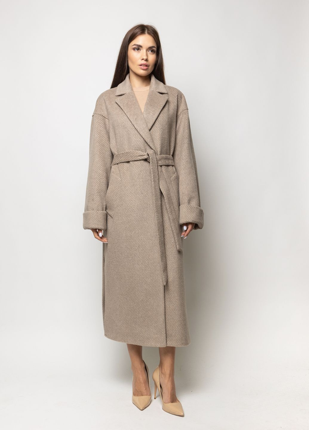 Бежеве зимнє Каталея беж O`zona milano