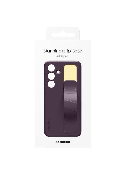 Чехол для мобильного телефона (EFGS921CEEGWW) Samsung galaxy s24 (s921) standing grip case dark violet (278789406)