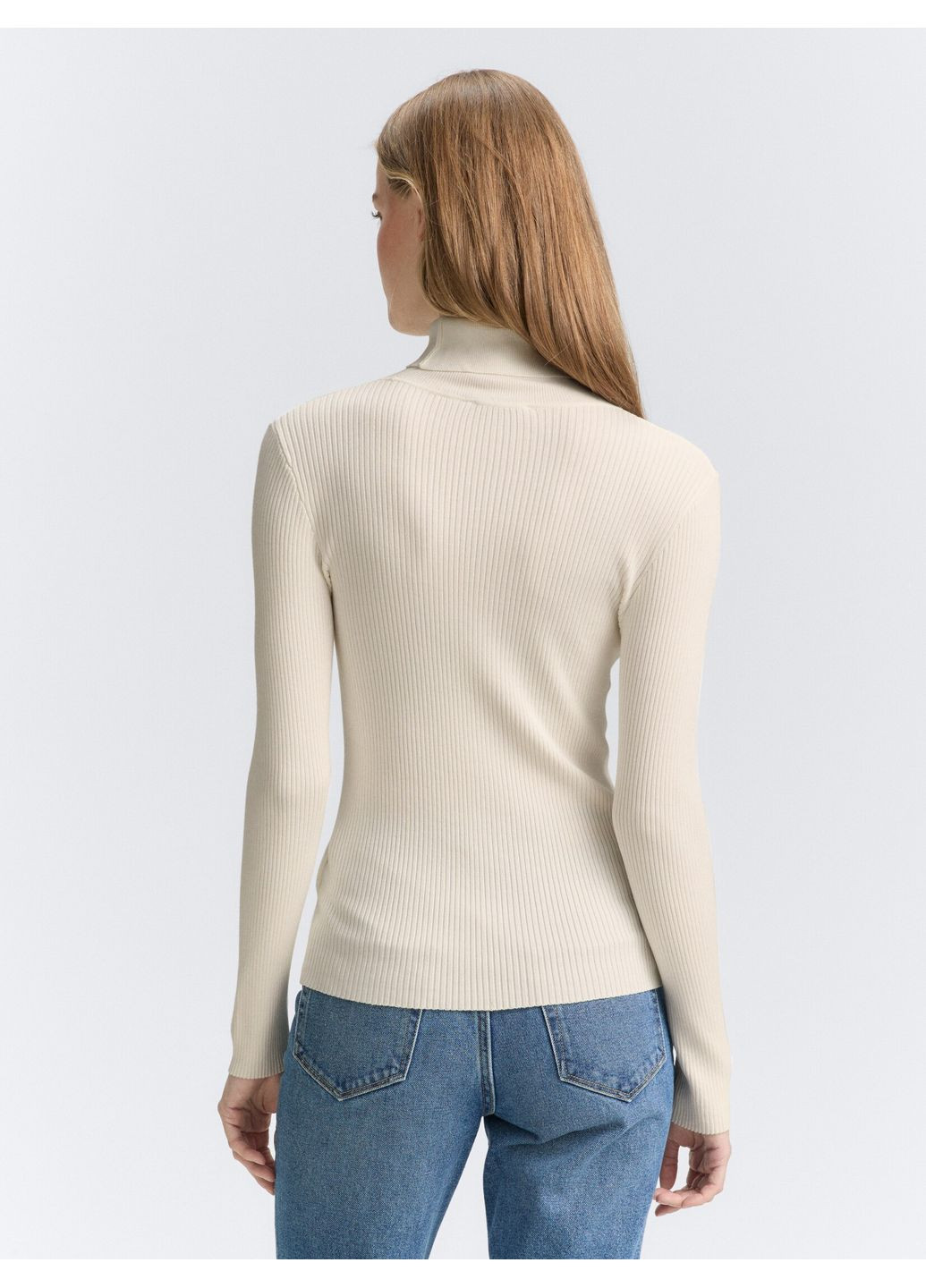 Бежевий демісезонний светр Tom Tailor