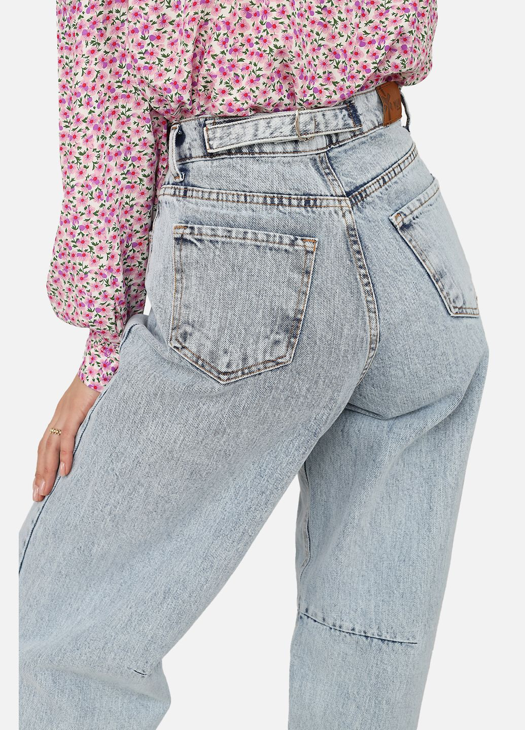 Джинсы женские balloon цвет голубой CB-00270502 Yuki - (323142679)