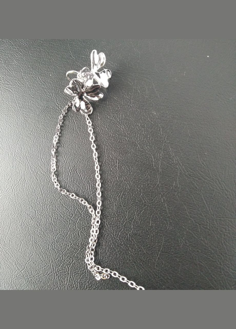 Серебристое правое кафе с цепями, 5316 Fashion Jewelry (338431309)