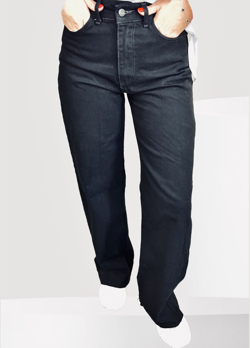 Джинси кілоти( палацо) жіночі Real focus - (293533322)