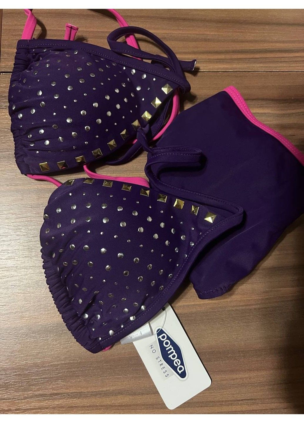 Фіолетовий 92661071 diapason купальник Pompea