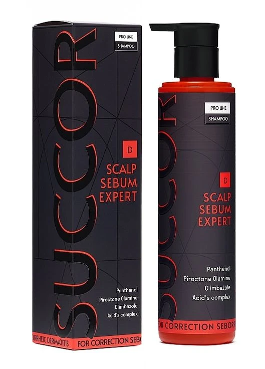 Шампунь для коррекции проявлений себорейного дерматита Scalp Sebum Expert Shampoo 400ml (1433747-25903475) SUCCOR (368644416)