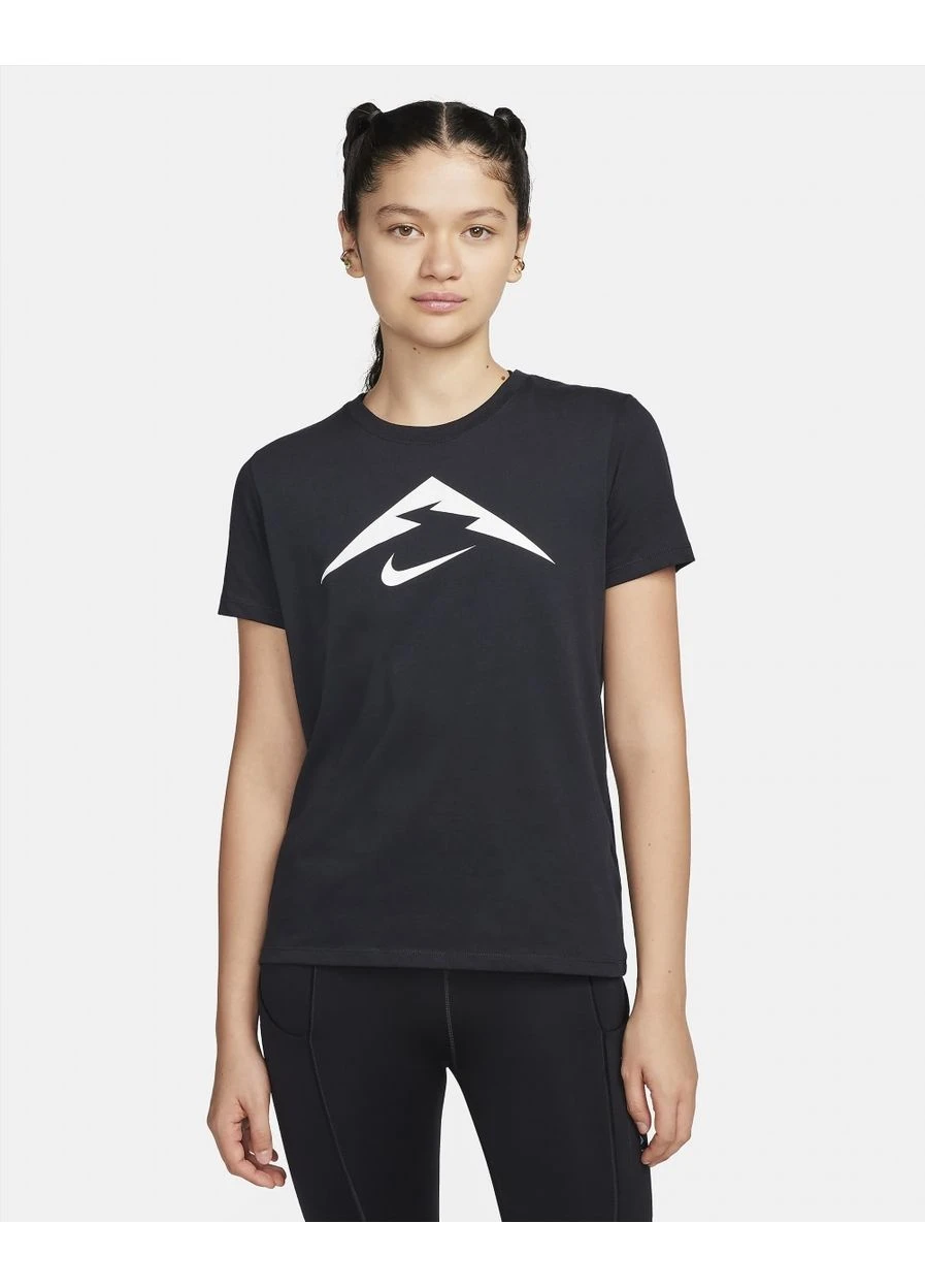 Футболка T-Shirt Dri-Fit Trail Black FQ4987-010 Nike - (398078051)