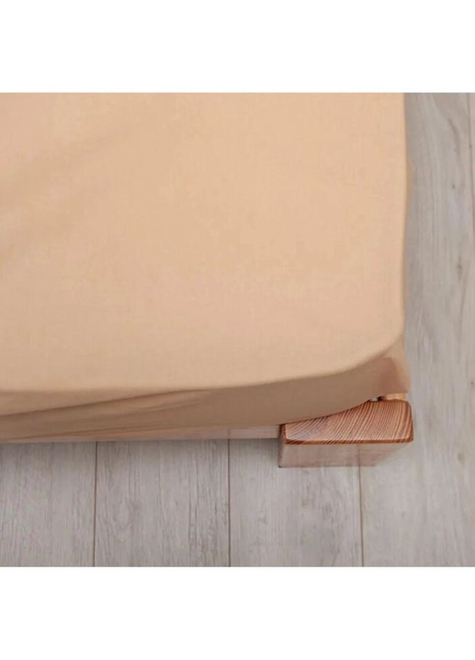 Простирадло-чохол на гумці полуторна Натхнення 2-04015-29324 120х200 см кремова ТЕП (327791939)