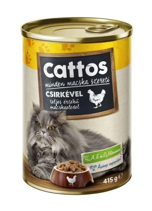 для котів вологий корм з курятиною Cattos (290851601)