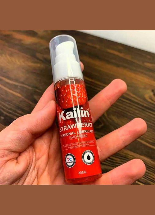 Съедобный лубрикант Kailin 30 мл Клубника – Интимная смазка No Brand (373415623)