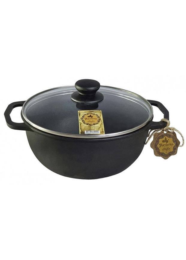 Каструля 5 л чавунна (Т403С3Ук) Maysternya (280946569)