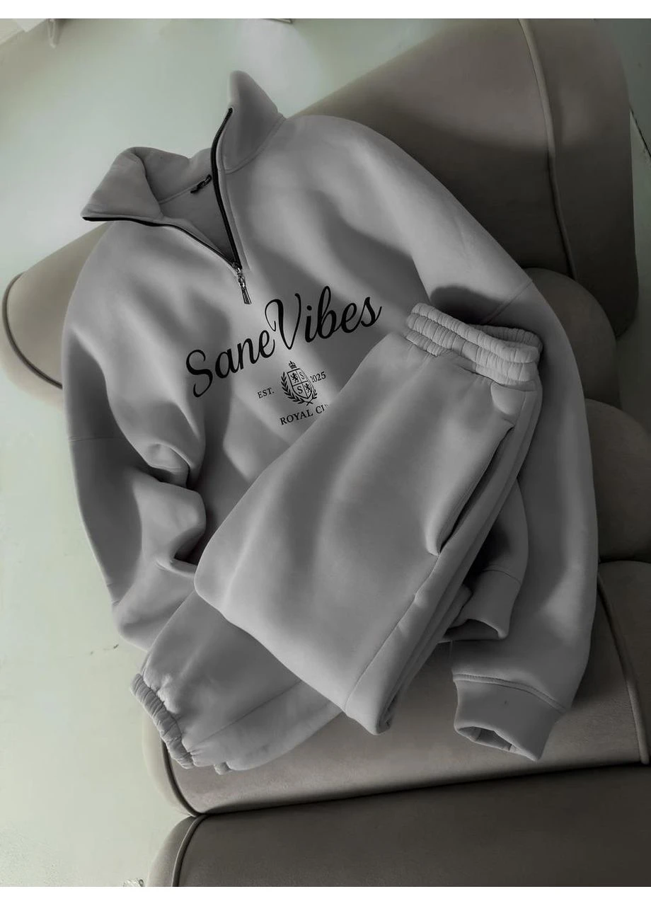Чоловічий Спортивний Костюм Брендовий Однотонний Комплект Штани Кофта Vibes Seli No Brand (395635692)