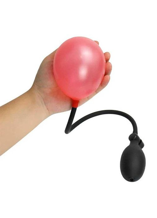 Надувной анальный расширитель размер 2-8 см для анальных развлечений, оборудован ручной грушей. Анальные игрушки No Brand (360603460)