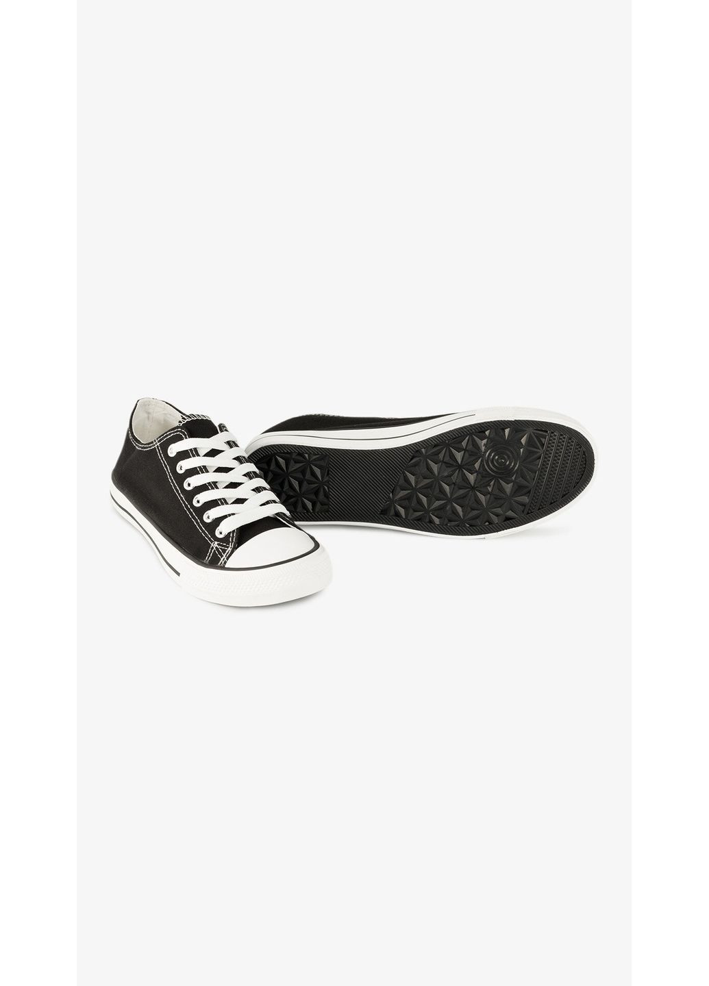 Черно-белые кеды мужские xf01-013-27 черно-белый shop (2000999254611) No Brand