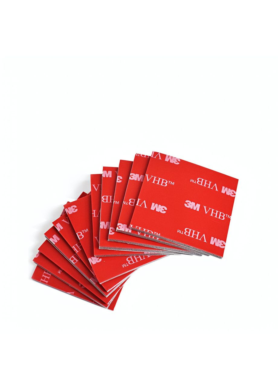 Скотч двосторонній VHB 3M 30х30мм 1 мм сірий 3М (326065872)