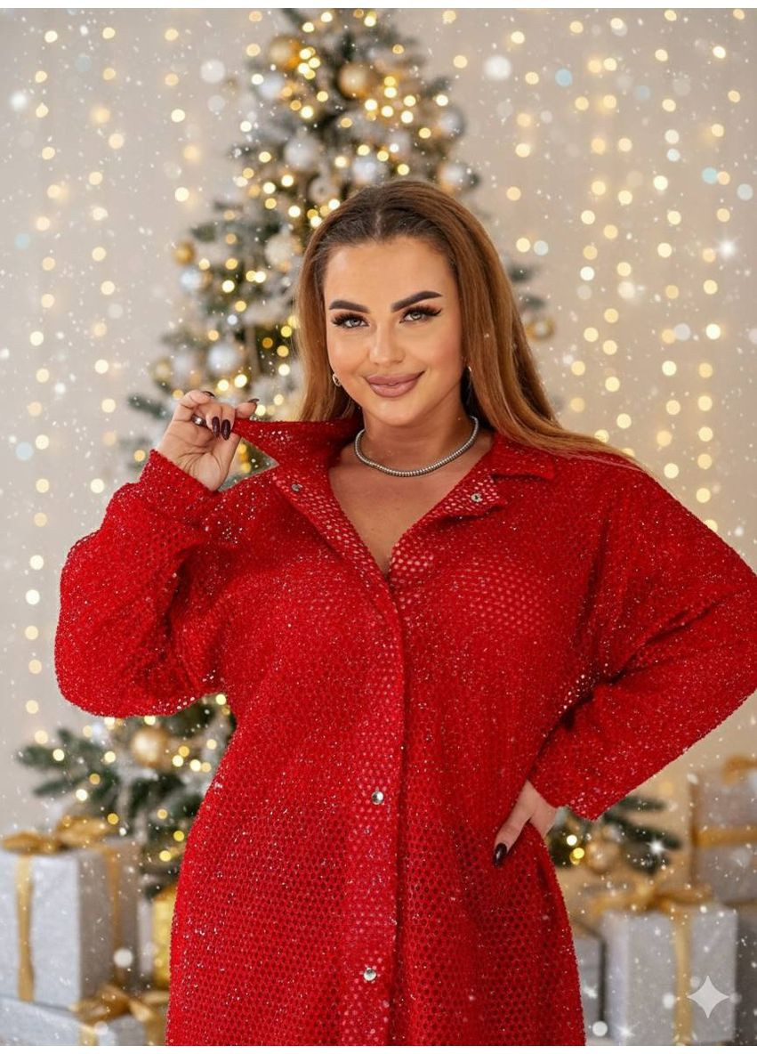 Жіноча подовжена сорочка з гіпюру з люрексом на підкладці ✨ ЗАМІРИ В ОПИСІ DK/DL Мода без кордонів (372971227)