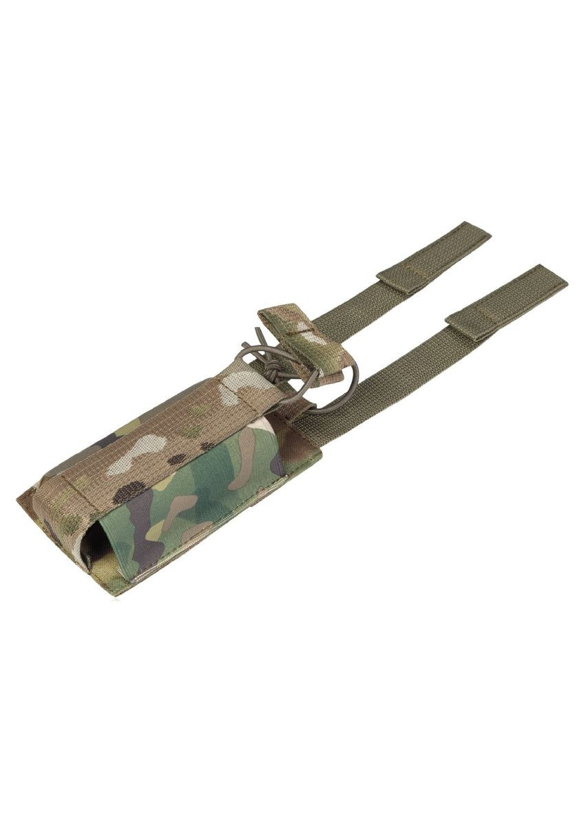 Одинарный эластичный подсумок под магазины АК/АR открытого типа. Крепление MOLLE. Мультикам Ukrarmor (333721950)