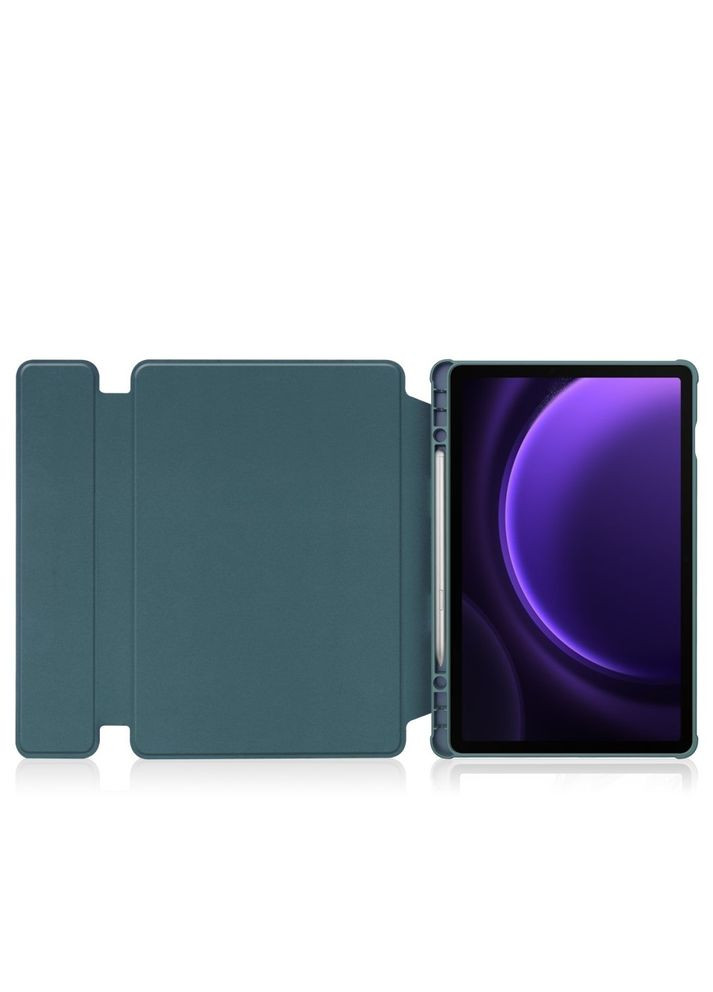 Чохол 360° Rotatable для Samsung Galaxy Tab S10 Plus (SM-X820/SM-X826) 12.4" Dark Green BeCover (360428460)