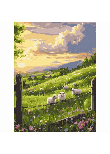 Картина за номерами Весняна галявина 30х40 см (RBS54293) Brushme (370256789)