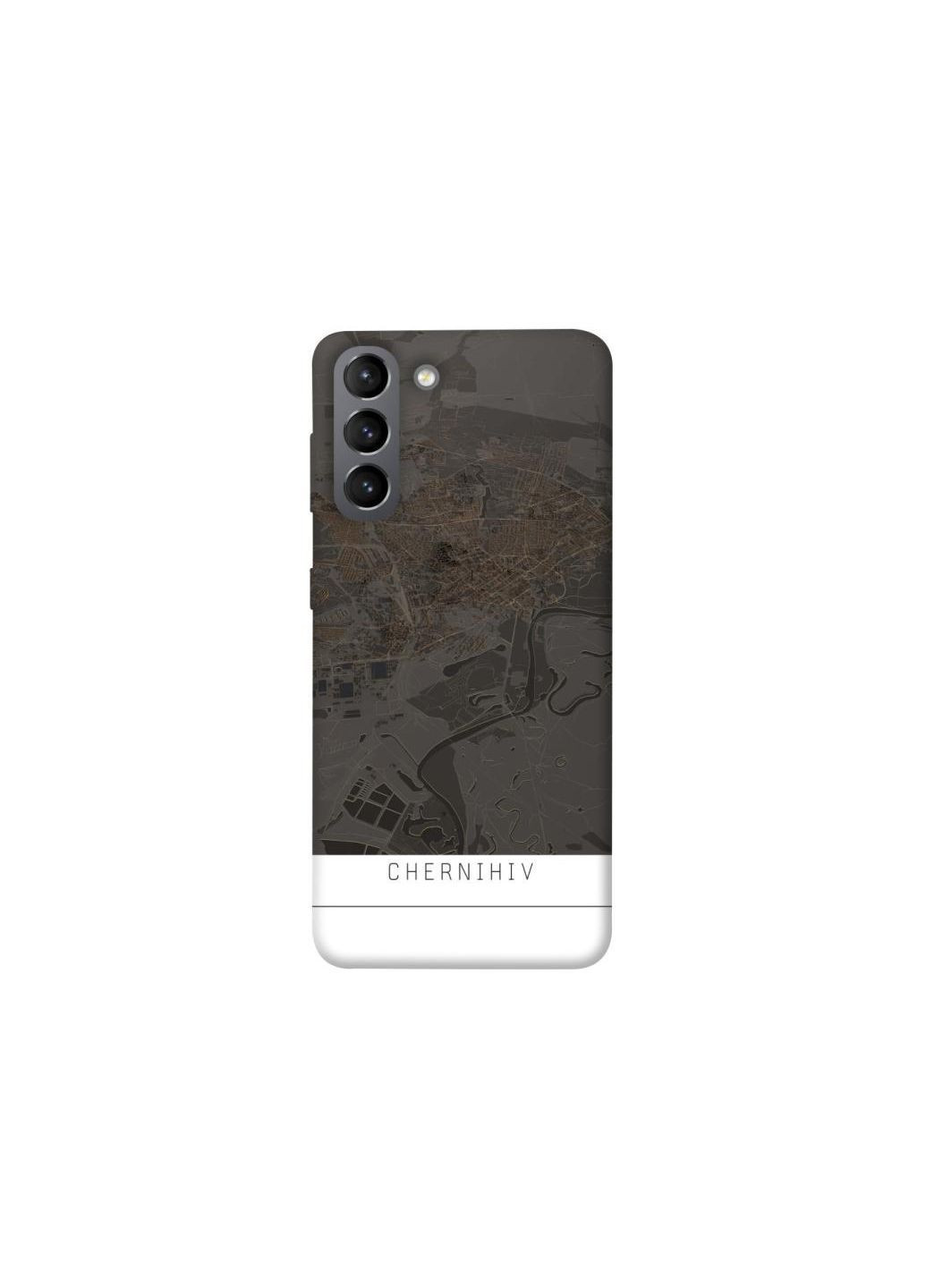 Чехол на Samsung Galaxy S21 Chernihiv map Frontalka (365303025)