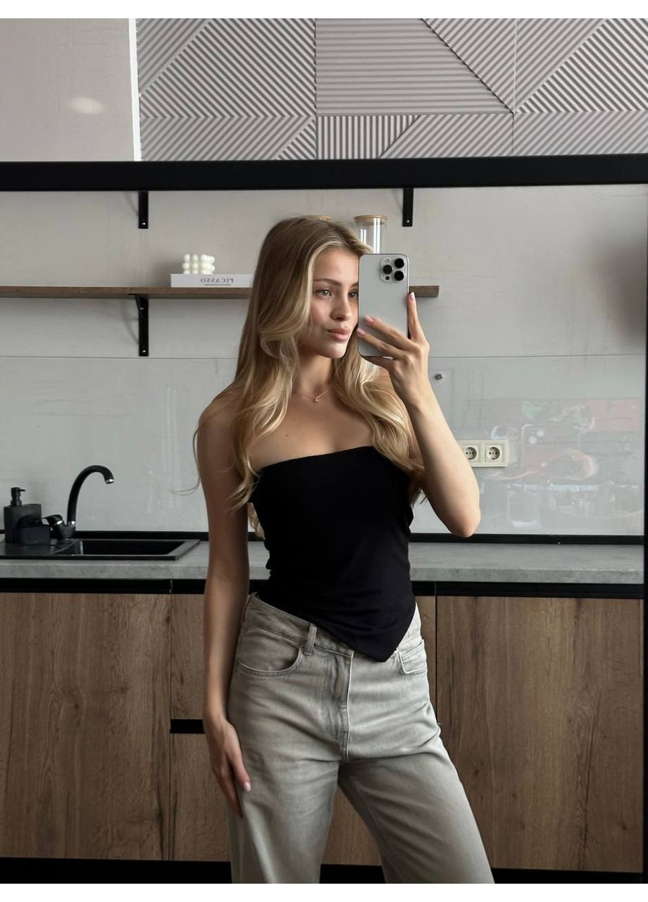 Топ бандо с ассиметричным краем ❤️🔥 Luna (370299443)