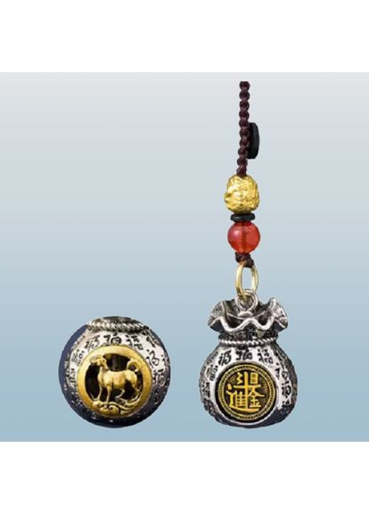 Креативные винтажные вращающиеся брелоки из сплава мельхиора с изображением двенадцать знаков зодиака Собака No Brand (325216336)