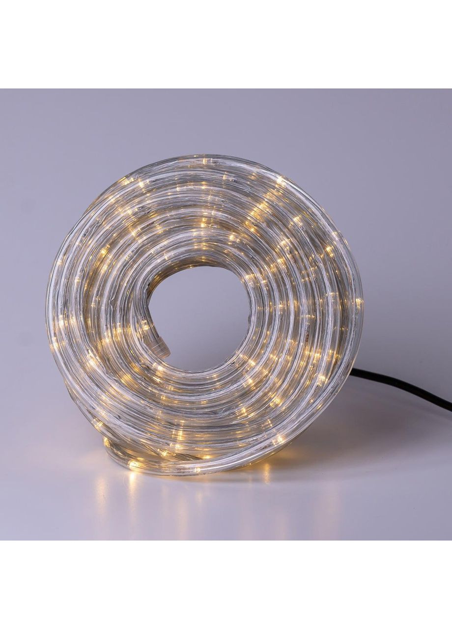 Гірлянда вулична стрічка світлодіодна Дюралайт 240 LED 7м морозостійка прозорий дріт Жовтий Garlando (366963875)